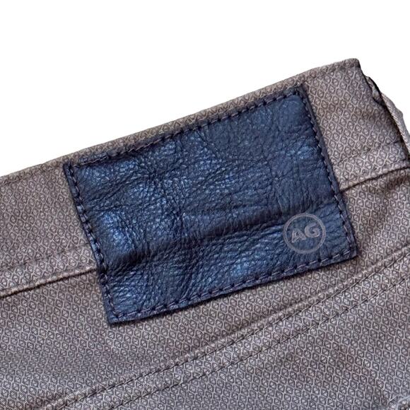 AG Adriano Goldschmied The Everett Slim Straight Men’s Pants Size 38x32 Brown - Picture 8 of 8